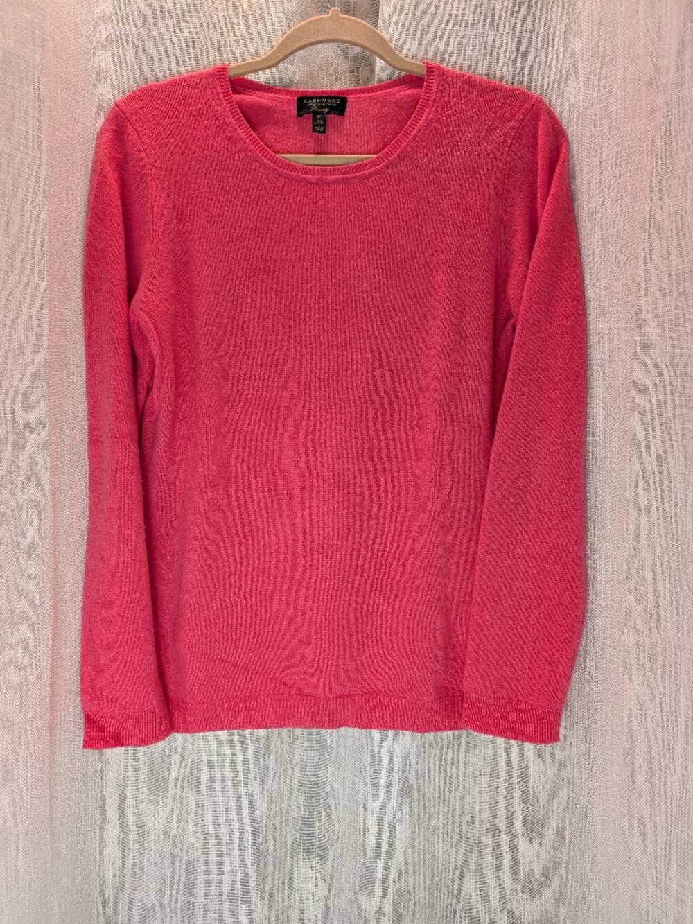 Charter Club Luxury Cashmere Pink Sweater Size M